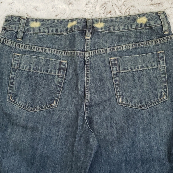 Jeanology Distressed Cropped Jeans nwot - Picture 6 of 6
